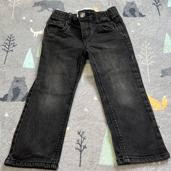 Old Navy Boys 3T Blue and Black Jeans - Picture 2 of 9